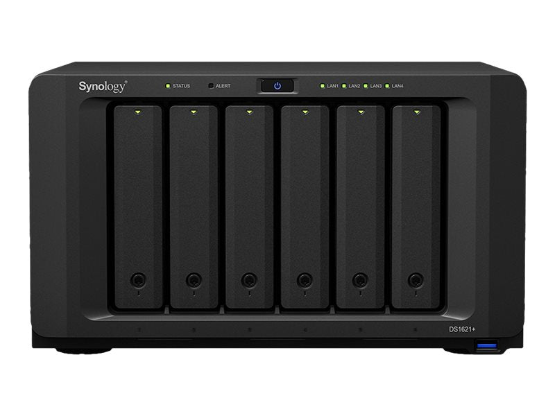 Synology 6-Bay NAS DS1621+ + Seagate NAS HDD 96TB 6 x 16TB Bundle