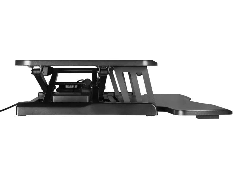 Brateck DWS15-02 Electric Sit-Stand Desk Converter with Keyboard Tray Deck
