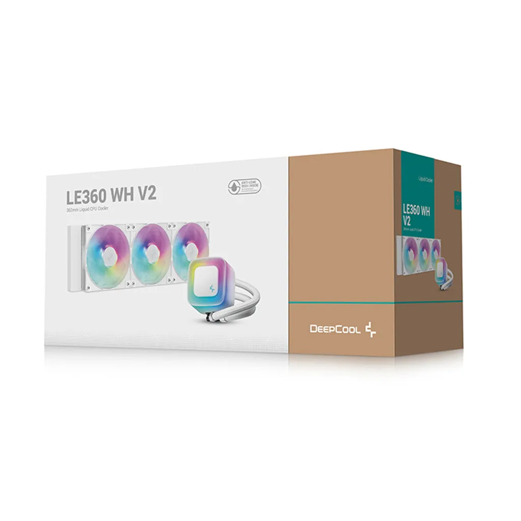 DeepCool LE360 WH V2 White Liquid Cooler
