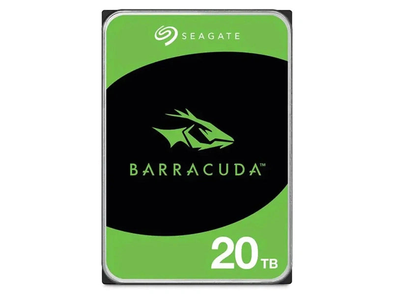 Seagate BarraCuda 20TB 7200RPM 512MB 3.5" SATA Hard Drive ST20000DM001