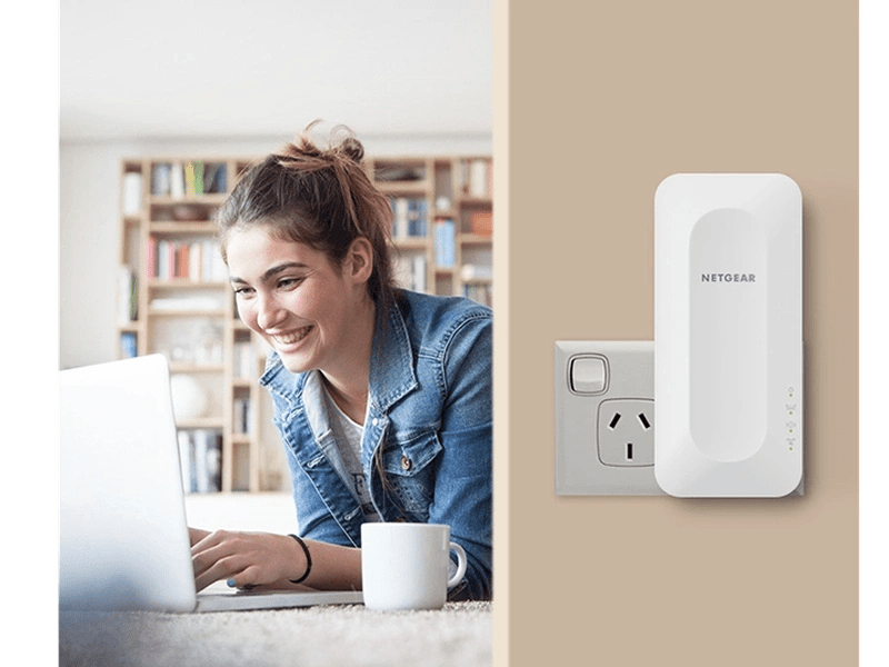 Netgear EAX17-100AUS AX3000 Dual-band WiFi 6 Mesh Extender