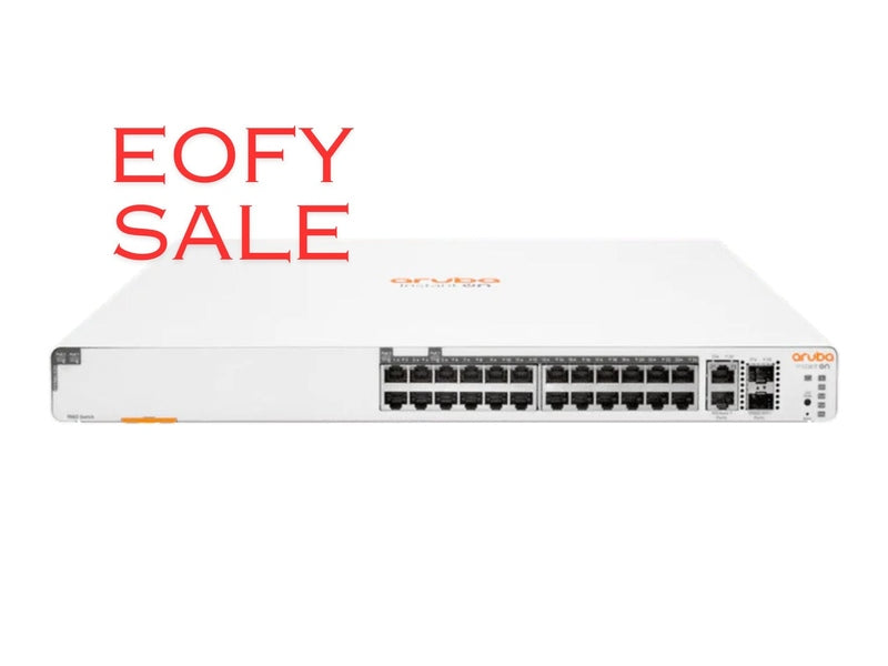 Brand NEW ! HPE JL807A Aruba Instant On 1960 24-Port 370W Manageable Gigabit PoE Switch w/ 2x10G SFP+