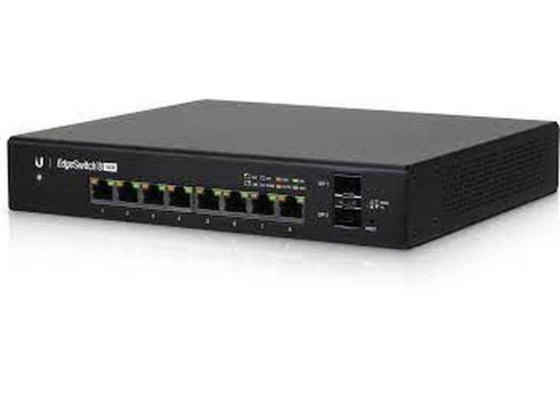 Ubiquiti EdgeSwitch 8 Ports Managed Gigabit Switch, PoE+