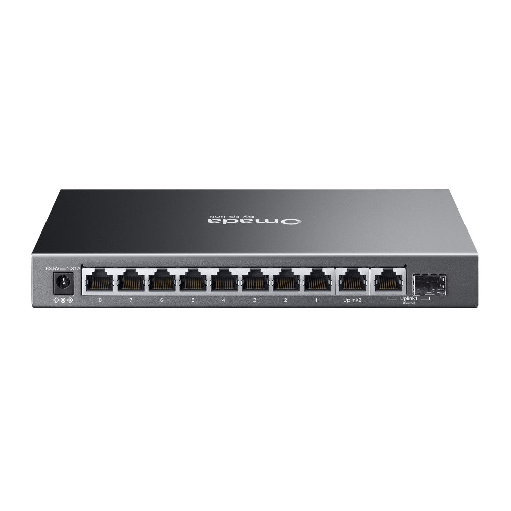TP-Link ES210GP Omada 10-Port Gigabit Easy Managed Switch with 8-Port PoE+