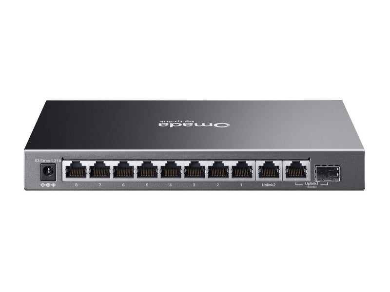 TP-Link ES210GP Omada 10-Port Gigabit Easy Managed Switch with 8-Port PoE+