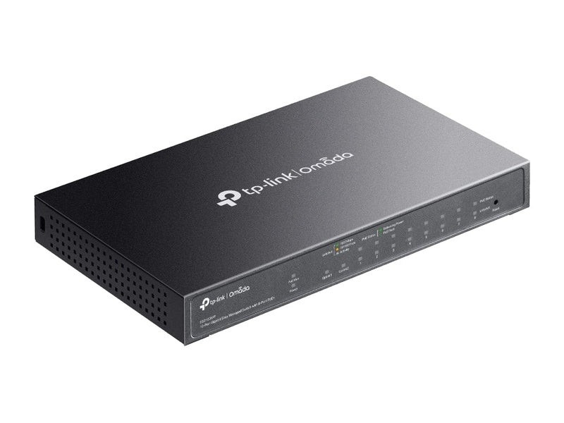 TP-Link ES210GMP Omada Easy Managed 8 Port Gigabit PoE+ Switch