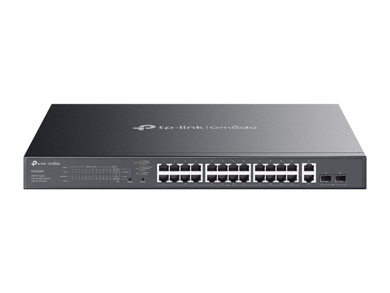 TP-Link ES228GMP Omada 28-Port Gigabit Easy Managed Switch with 24-Port PoE+
