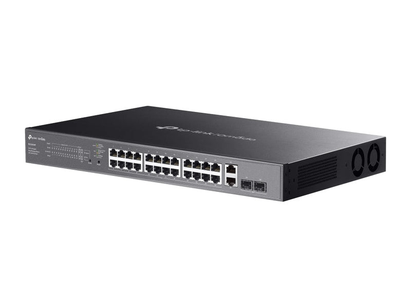 TP-Link ES228GMP Omada 28-Port Gigabit Easy Managed Switch with 24-Port PoE+