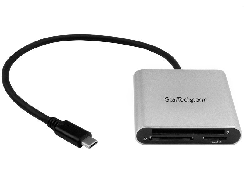 StarTech Multi Memory Card Reader/Writer USB-C 3.0 SD Micro-SD Compact Flash