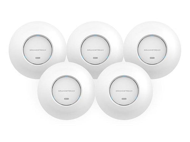 Grandstream GWN7660E-5PACK GWN Enterprise-Grade Wi-Fi 6 Access Point, AX3000 Wi-Fi 6 Access Point, 5G 3x3;2 MU-MIMO Technology, 3Gbps, Up to 175M Cover