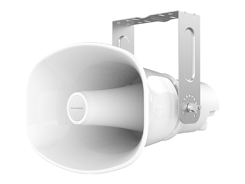 Grandstream OUTDOOR 2 WAY SIP HORN SPEAKER 50 WATT, POE++ OR 24-48V DC IN