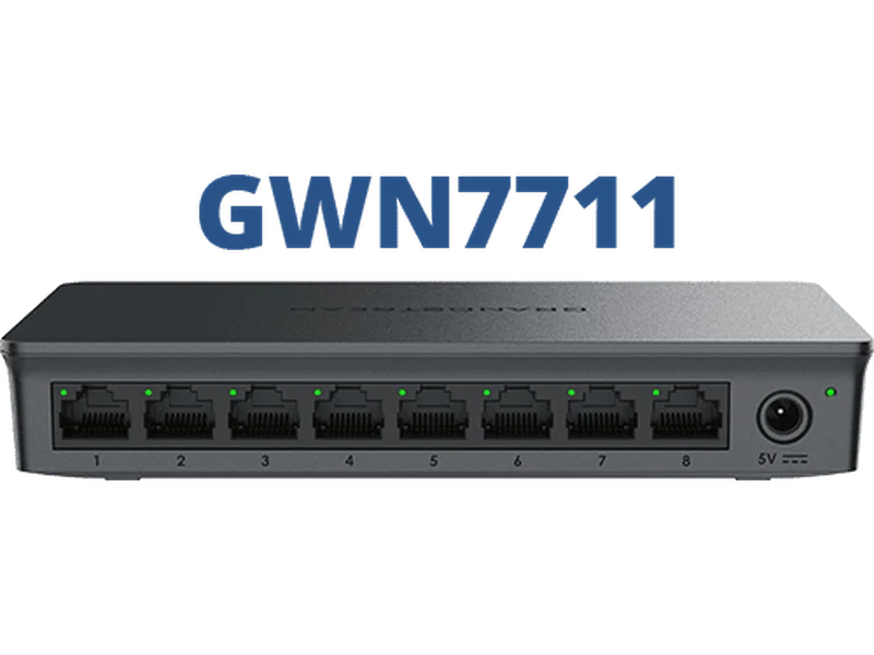 Grandstream GWN7711 Layer 2 Lite Managed Switch 8 X Gige