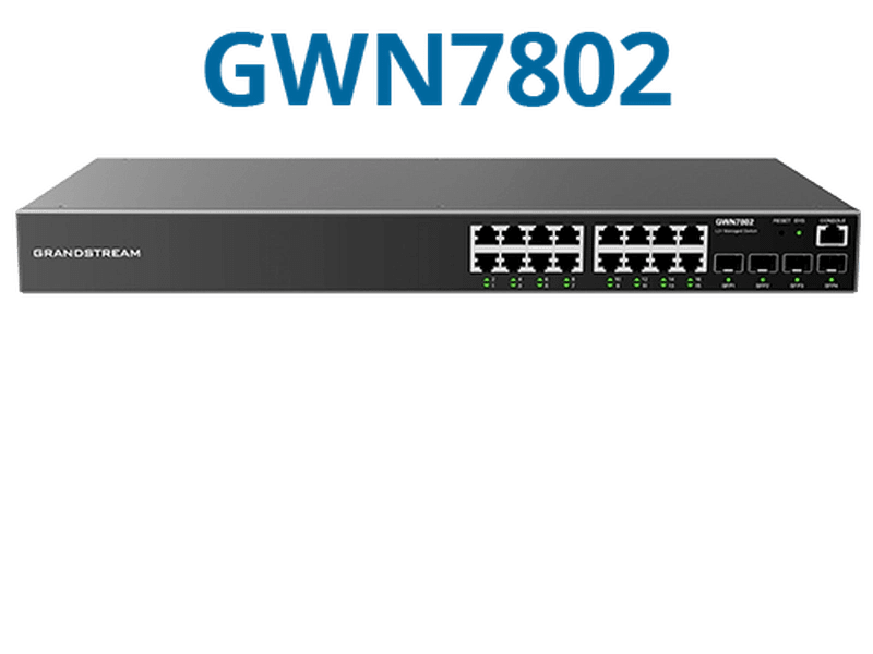 Grandstream GWN7802 Enterprise Layer 2+ Managed Network Switch