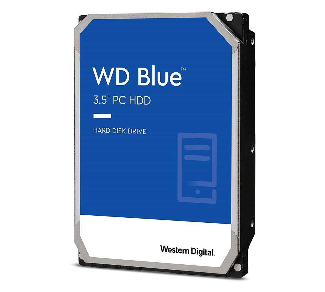 WD Blue 6TB 3.5" HDD, ITR 180 MB/s 5400RPM 256MB