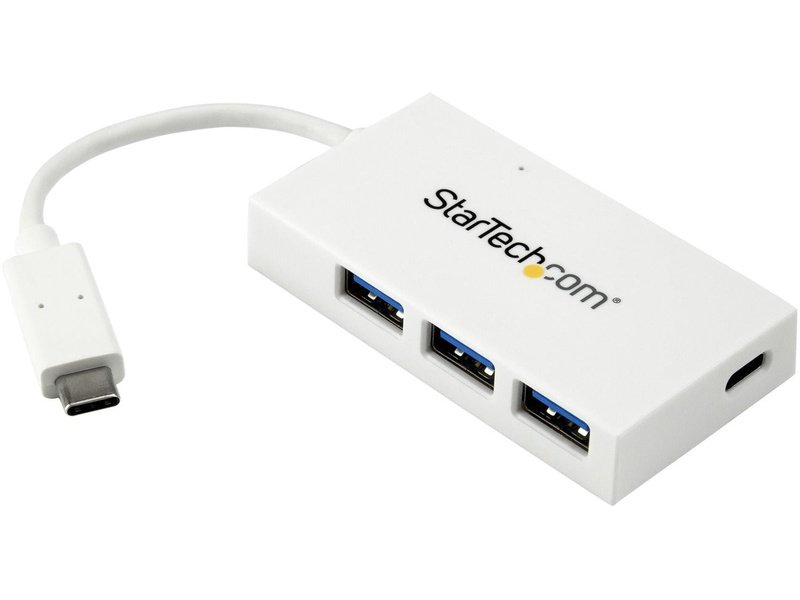 StarTech USB Hub USB Type C External White