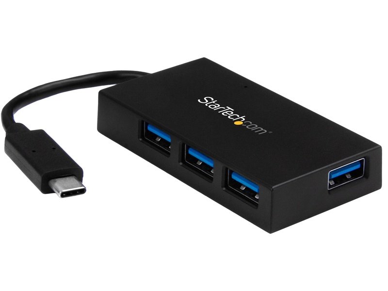 StarTech 4 Port USB C Hub USB-C To 4x USB-A