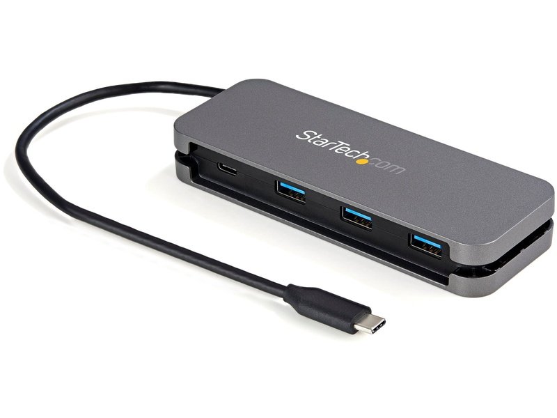 StarTech 4 Port USB C Hub 3x USB-A/1x USB-C 5Gbps USB 3.0 Type-C Hub