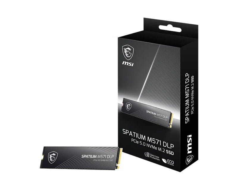 MSI SPATIUM M571 DLP PCIe 5.0 NVMe M.2 4TB SSD