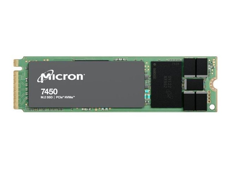 Micron 7450 Pro 480GB Gen4 NVMe Enterprise SSD 2280 M.2 5000/700 MB/s R/W