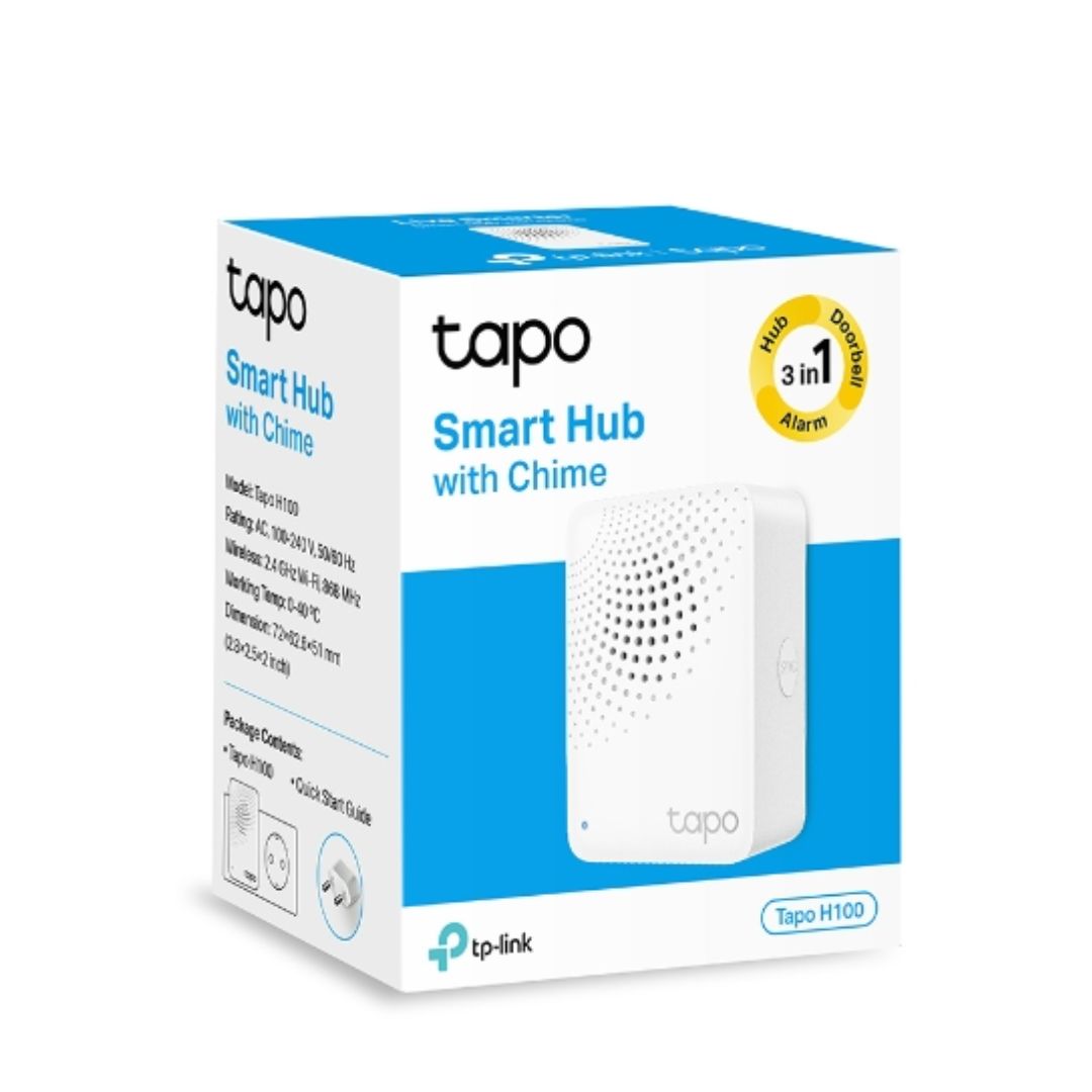 TP-Link Tapo Smart IoT Hub with Chime, Whole-Home Coverage