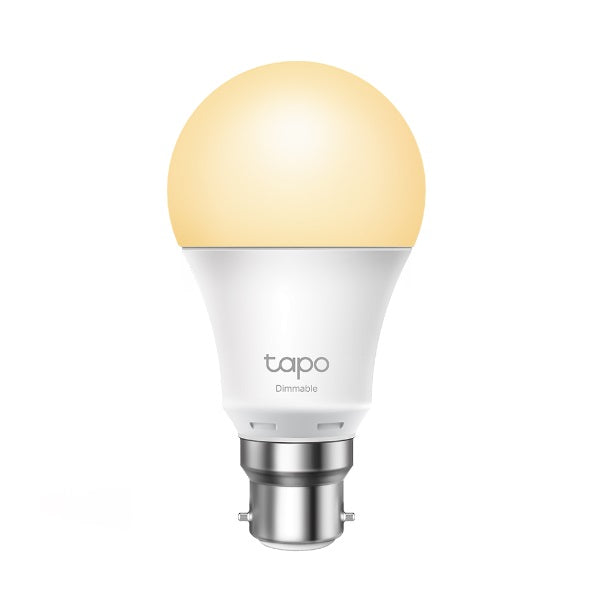 TP-Link Tapo L510B Smart Light Bulb Bayonet Fitting Dimmable, No Hub Required