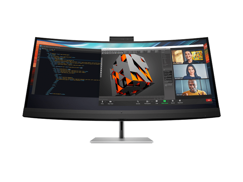 HP 8Y2R2AA Series 7 Pro 39.7" 5K2K Curved WUHD+ IPS Business Thunderbolt Conferencing Monitor - 8Y2R2AA
