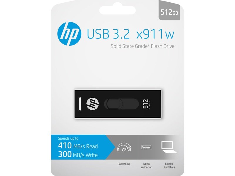 HP X911W 512GB USB 3.2 Flash Drive