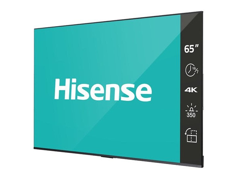 Hisense 65DP30FE 65" 4K UHD 350 nits 16/7 Digital Signage Display
