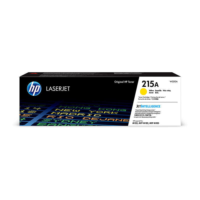 HP 215A YELLOW TONER APPROX 850 PAGES - FOR M155NW, M182, M183 (W2312A) product image