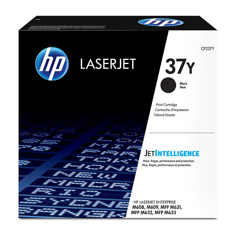 HP 37Y Black LaserJet Toner Cartridge (CF237Y)