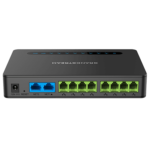 Grandstream HT818V2 8 Fxs 2 Gige Nat Router