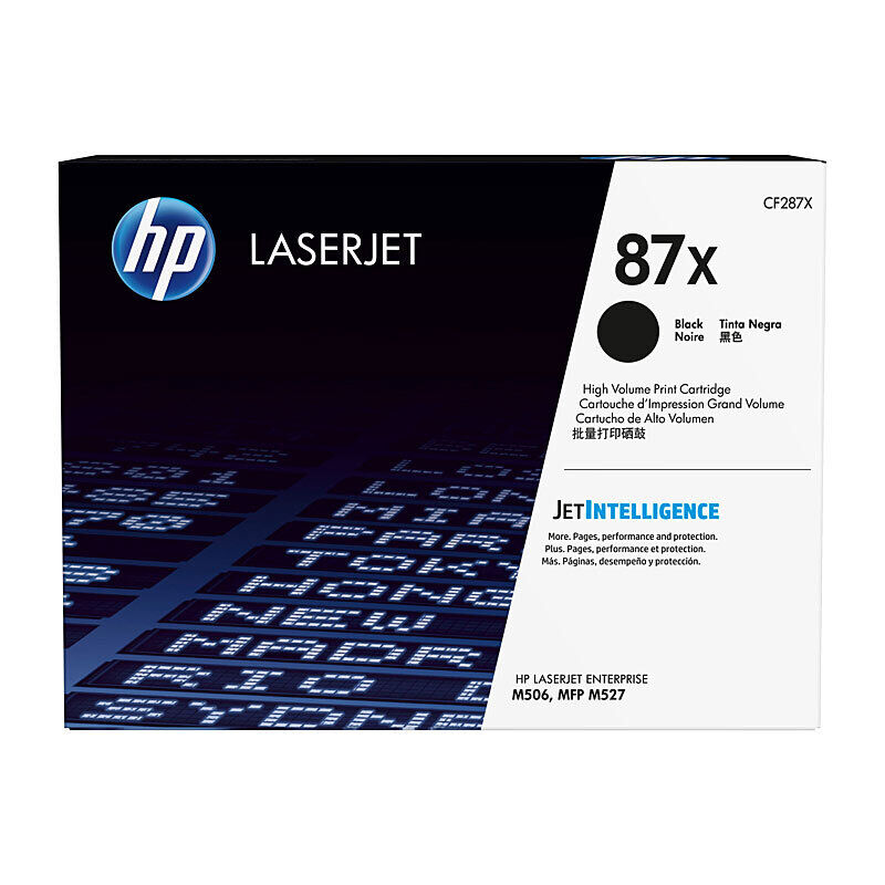 HP 87X High Yield Black Original LaserJet Toner Cartridge (CF287X)