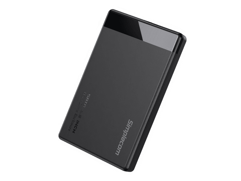 Simplecom SE109 Tool-free 2.5" SATA HDD SSD to USB-C Enclosure USB 3.2 Gen 1 Compatible with 7mm and 9.5mm laptop 2.5" SATA HDD/SSD