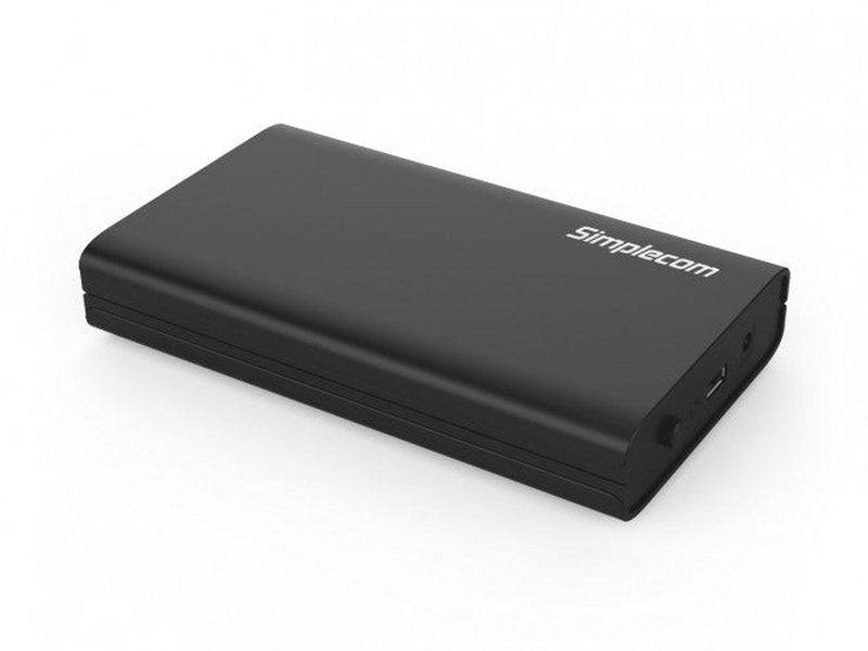 Simplecom SE301 3.5" SATA to USB 3.0 Hard Drive Docking Enclosure Black