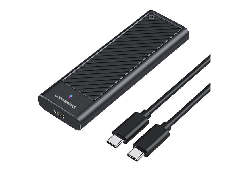 Simplecom SE538 M.2 SSD to USB 3.2 Gen 2x2 USB-C Enclosure 20Gbps NVMe SATA Dual Protocol