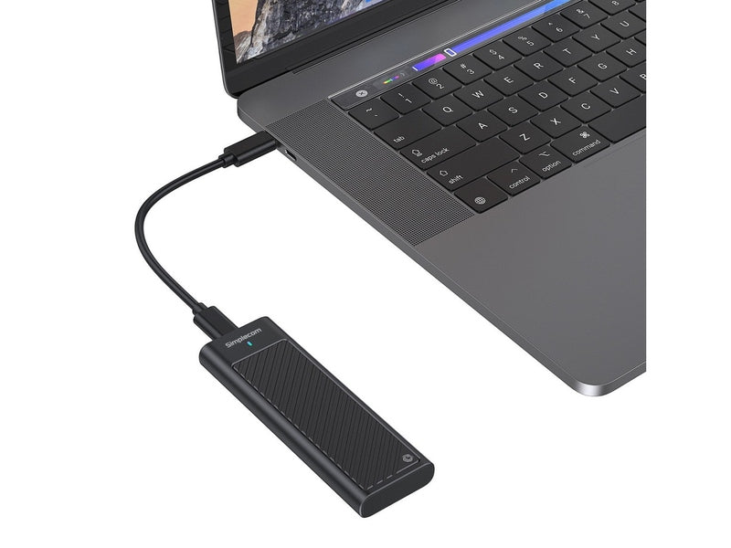 Simplecom SE538 M.2 SSD to USB 3.2 Gen 2x2 USB-C Enclosure 20Gbps NVMe SATA Dual Protocol