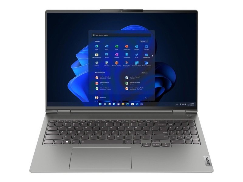 Lenovo ThinkBook 16p G3 16" WQXGA Laptop Ryzen 7 6800H 16GB 512GB RTX3060 W11P