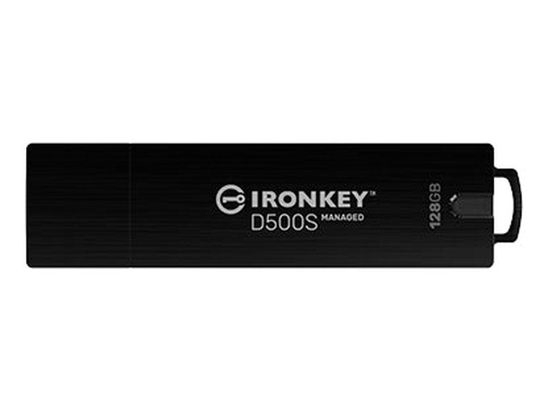 Kingston IronKey D500SM 128GB USB 3.2 Gen 1 Type A Rugged Flash Drive