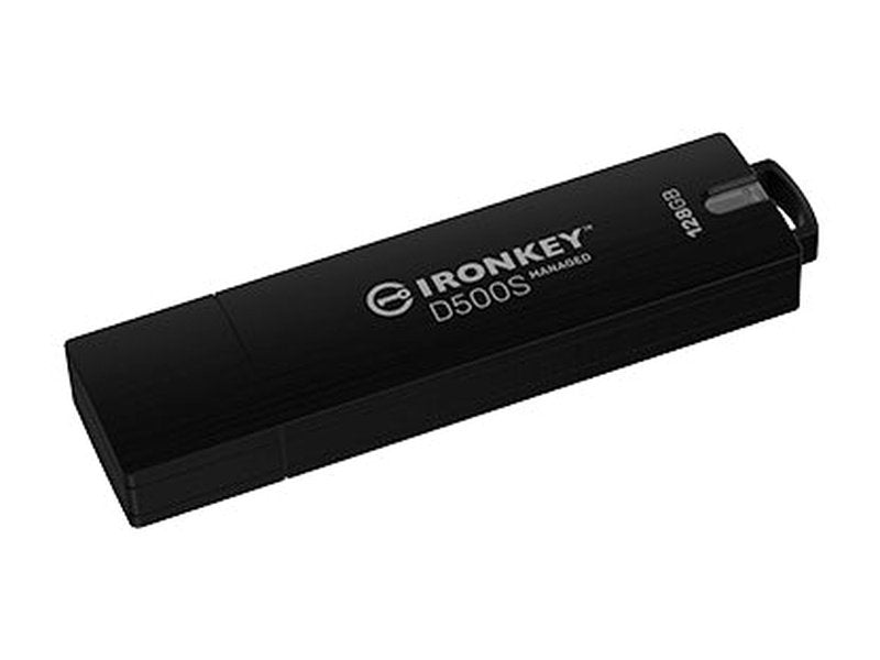 Kingston IronKey D500SM 128GB USB 3.2 Gen 1 Type A Rugged Flash Drive