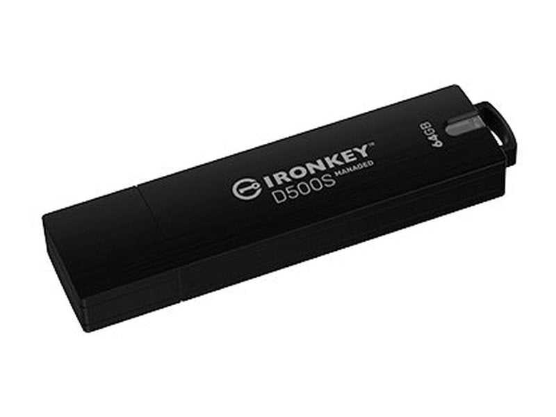 Kingston IronKey D500SM 64GB USB 3.2 Gen 1 Type A Rugged Flash Drive