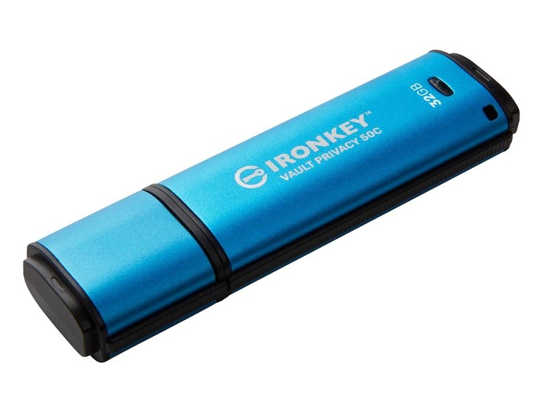 Kingston IronKey Vault Privacy 50 Encrypted USB-C FIPS197 32GB