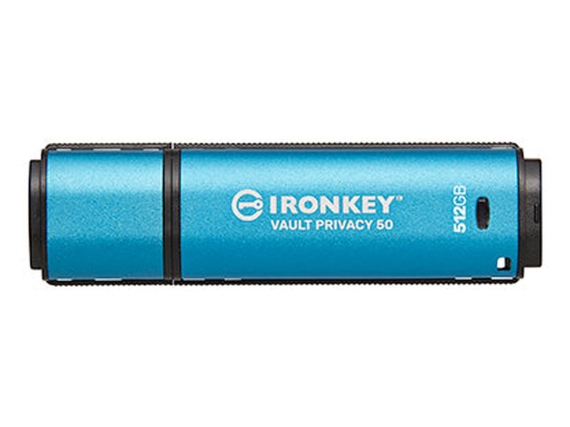 Kingston IronKey Vault 512GB Privacy 50 Encrypted USB Flash Drive