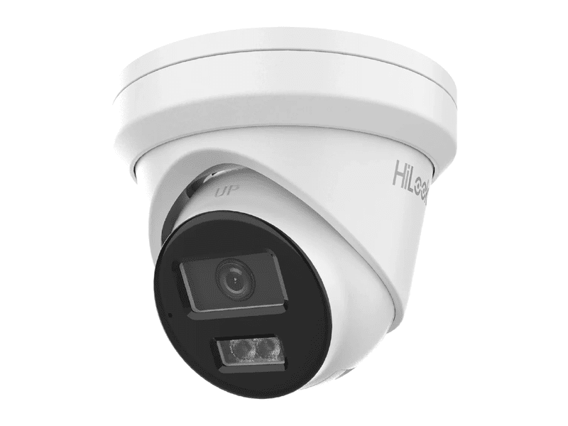 Hikvision HiLook T381H-MU 8MP Turret Camera, Fixed 4mm, IR 30M, Mic, 3Yr