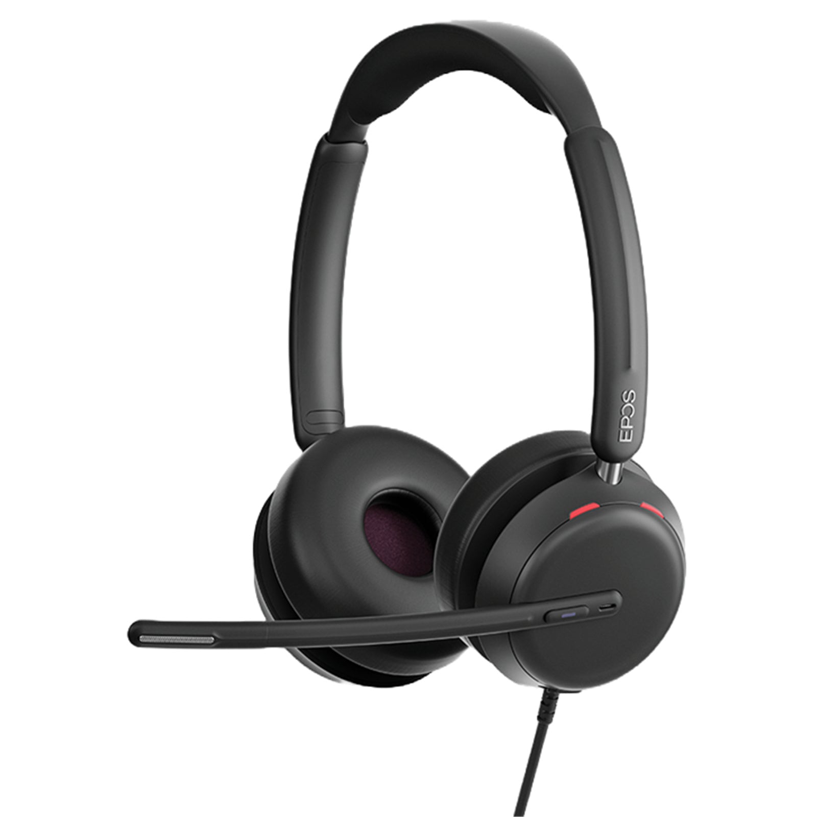 EPOS IMPACT 860T ANC Stereo Headset for PTE USB-C/A Wired On-Ear - Teams Certified