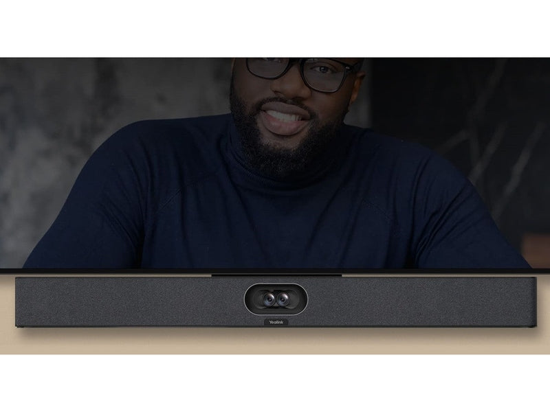 Yealink A40-031 All-in-One Collab Bar, CTP25 Touch Panel, PSU, Wall Mount Bracket, Small to Medium Room