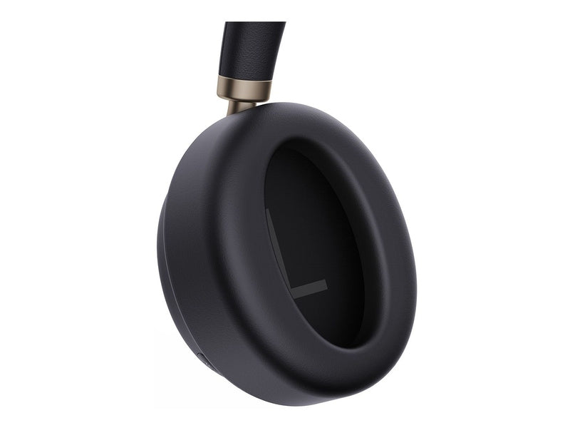 Yealink BH76 Plus with Charging Stand UC Black USB-C/A Bluetooth Stereo Headset, 5Mic Beamforming Noise Cancellation Talk time up to 35h