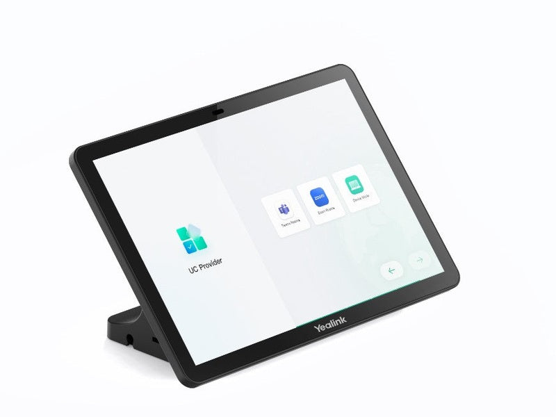 Yealink CTP25 10" Touch Control, 65W PD Charger, Desktop Stand, Cat5e 7m , USB-C 1.2m