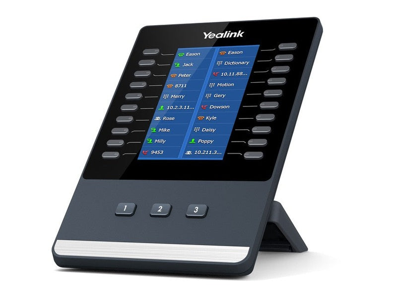 Yealink EXP43 Color Expansion Module for Yealink T43U/T46U/T48U IP phones, Large 4.3-Inch Color-Screen LCD, Color Expansion Module, High Expansibility