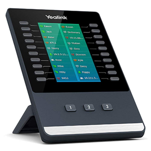 Yealink (EXP50) Colour-screen Expansion Module for Yealink T5 Series IP phones, Yealink T53/T53W/T54W/T57W/T58A, T56A/ T58A/MP56/MP58/MP58-WH