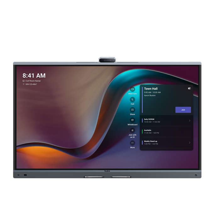 Yealink MB75PRO-A02 75" Pro Interactive 4K Board, 3×50MP Cam, Wall Mount Not Included
